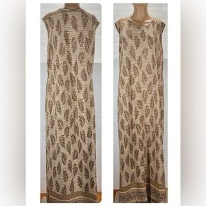 PLEAT PLEAT RAFAEL TWO TONE BRY SLEEVELESS SIZE LARGE